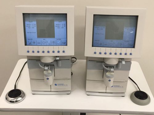 (2)lot Zeiss Humphrey 350 360 Auto Lensometer Lens Analyzer w foot switch