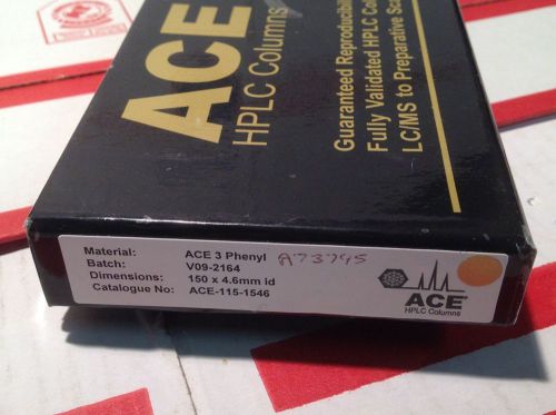 Ace hplc column cat # ace115-1546 150 x 4.6mm ace 3 phenyl for sale