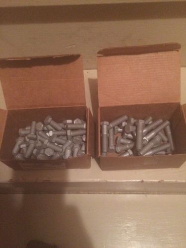 Hex bolt lot 3/8-16x1&#034; and 3/8-16x1 3/4 grade 8