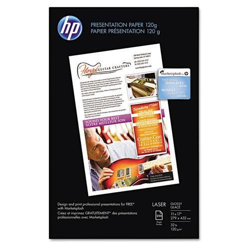 NEW HEWLETT-PACKARD Q2547A Color Laser Presentation Paper, 97 Brightness, 32lb,