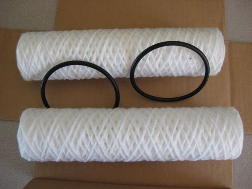 Box of 2 Zep 5150 Filter Cartridges, 9-3/4&#034; Long, 2-3/4&#034; Diameter, w/2 O-Rings