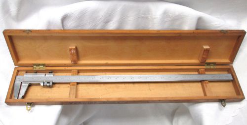 0-26&#034; VERNIER GAUGE IN ORIGINAL BOX (MADE IN GERMANY)