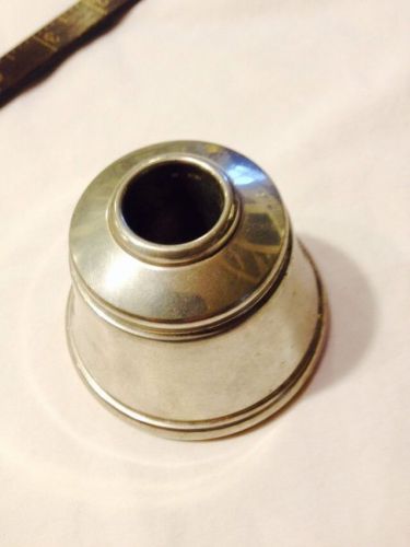 Vtg Lewis Glaser Pewter Quill Pen Holder Charolttesville Virgina Colonial Court