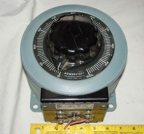 SUPERIOR 236B VARIAC 240V TO 0-280 VOLT 10 AMP POWERSTAT AUTO TRANSFORMER