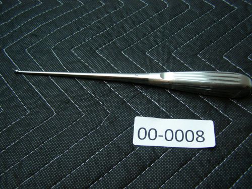 JARIT 240-142 Bruns Oval Cup curette 9&#034; angle tip Size 0 Orthopedic Instruments