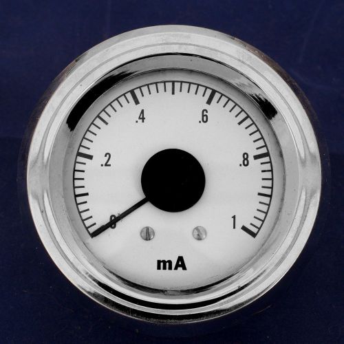 Long-Sweep High-Resolution Instrumentation Panel Milliammeter Meter