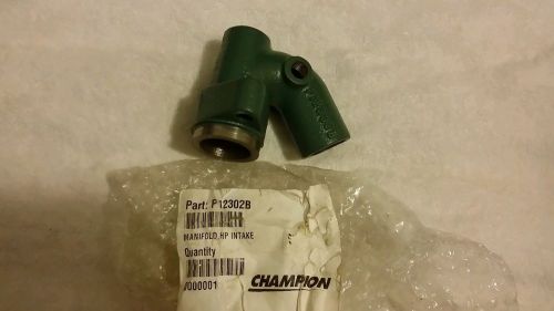 Champion Air Compressor HP Intake Manifold P12302B Gardner Denver