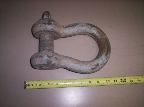 PS 17 Ton Clevis Shackle 1 1/2 Inch Crane towing rigging lift hoist