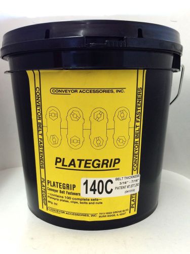 140c plategrip 100 pc conveyor accessories belt fasteners clips, bolts for sale