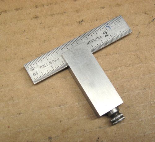 L.S.S. CO. STARRETT NO.453 HARDENED DIE MAKERS SQUARE