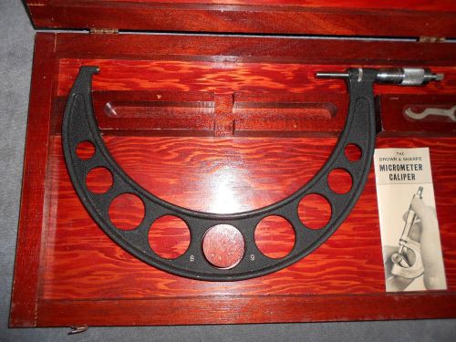 Brown &amp; Sharpe 8&#039; - 9&#034; Outside Micrometer