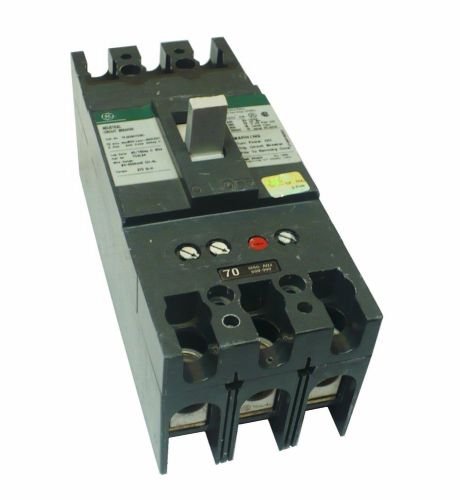 Ge tfj236070wl 70 amp circuit breaker w/ 70 amp trip for sale