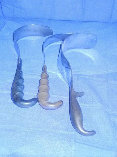 Deaver Retractor Lot/3  Surgical Instrument General Colorectal Surgery