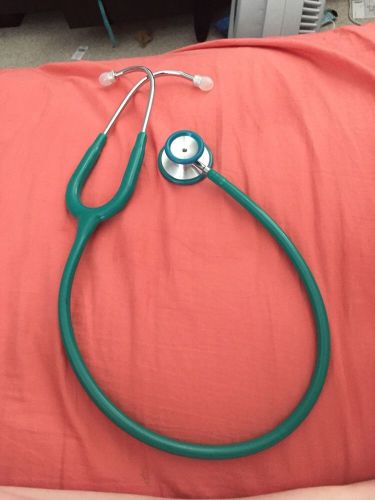 Mdf acoustica deluxe lightweight dual head stethoscope - aqua green (mdf747xp-0 for sale