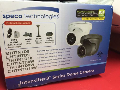 Speco HTiNTD8 HT-INTD8 Bullet Color Camera SEE IN DARK!