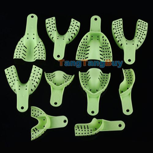 10 pcs/set Dental Supply Impression Trays Autoclavable Central Supply