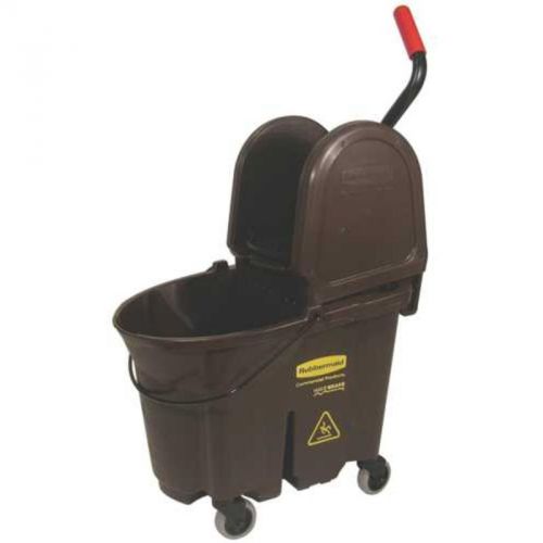 Wavebrake down press wringer brown 111 mop buckets and wringers 757588br for sale