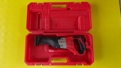 Milwaukee 2621-20 M18 18-Volt  Cordless Sawzall Reciprocating Saw W/case