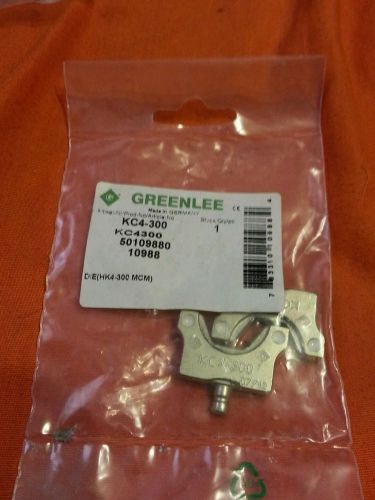 GREENLEE KC4-300 DIE SET,300 CU AWG For Gator