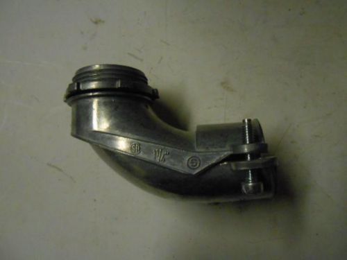 Nos grainger squeeze clamp 1-1/4 inch 90 degree, noninsulated 5ugw4 (lot of 4) for sale