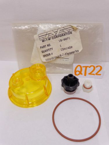 Mi-t-m corporation genuine oem bowl for fuel water separator kit for sale