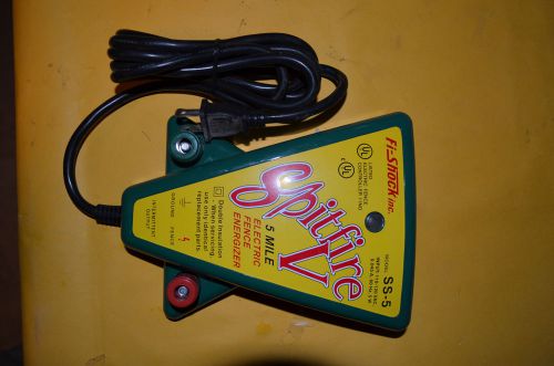 Fi-Shock SPITFIRE 5 Mile Garden Electric Fence Energizer SS-5 Low Impedence