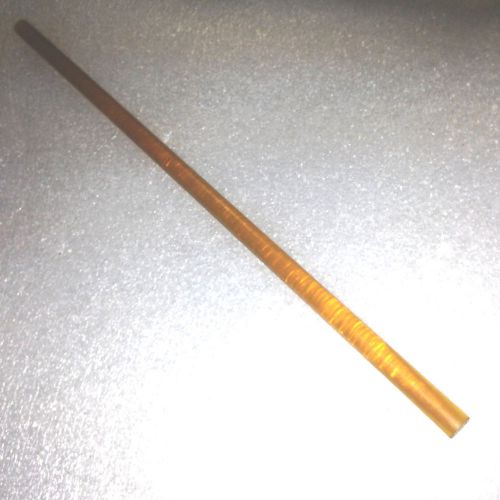 Ultem 1000  Natural rod stock ( 3/8 in ), .375&#034; x 8.75 &#034;, 1 pc