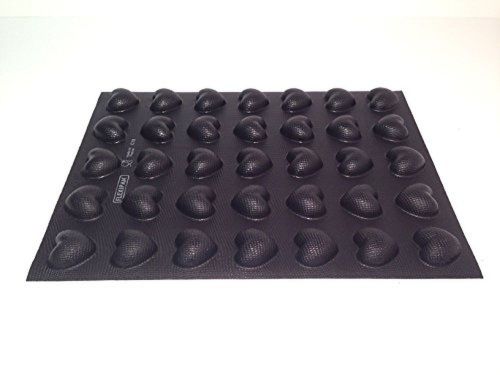 Sasa Demarle FP 02136 Mini-Heart Molds Flexipan, 35 Cavities, 18&#034; Length, 13&#034;