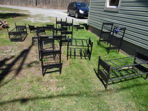 lot of Bag In Box Racks NSF BIB Storage Syrup Rack Soda Fountain Dispensing