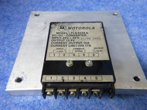 MOTOROLA DC/DC-CONVERTER INPUT 24V OUTPUT 13.8V