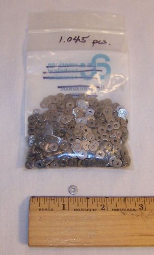 Washers - #2 Flat SS .25 OD x .01-03 - 1,000 pcs. - Stainless