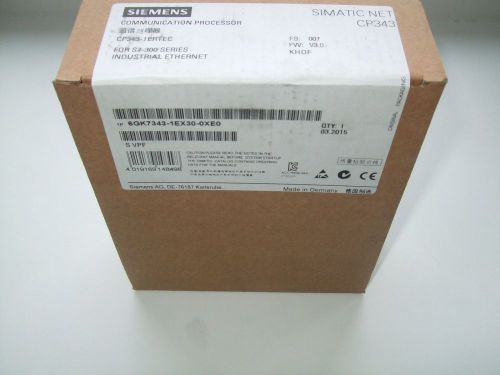 SIEMENS NEW S7-300 CP343 6gk7343-1ex30-0xe0 6gk7 343-1ex30-0xe0