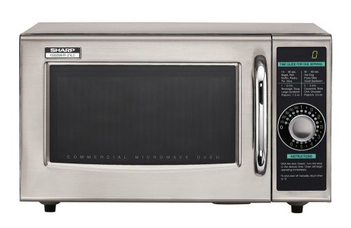 Sharp r-21lcf, commercial light-duty microwave oven for sale