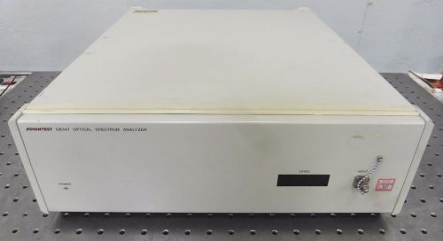 C123359 Advantest Q8347 Optical Spectrum Analyzer