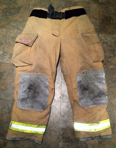 Firefighter Turnout/Bunker Pants w/ Belt - Globe G-Xtreme - 40 x 32 - 2005