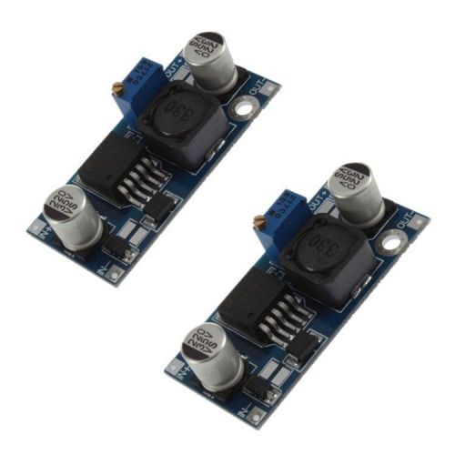 2pcs Output 1.23V-30V LM2596 Step Down Module DC-DC Buck Converter Power Supply