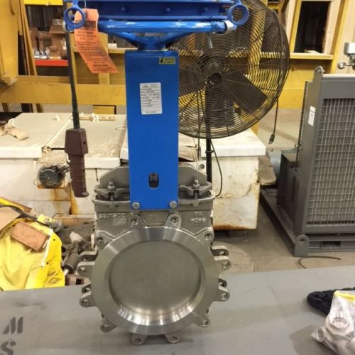 ORBINOX  12&#034; KNIFE GATE VALVE  MODEL  20-3434MI, CHAIN WHEEL OPERATOR