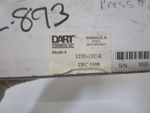 DART CONTROLS, INC. DC SPEED CONTROL 125D-12C-K *NEW IN BOX*