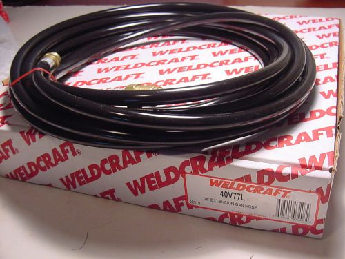 WELDCRAFT 40V77L 25&#039; EXTENSION GAS HOSE for TIG WELDING