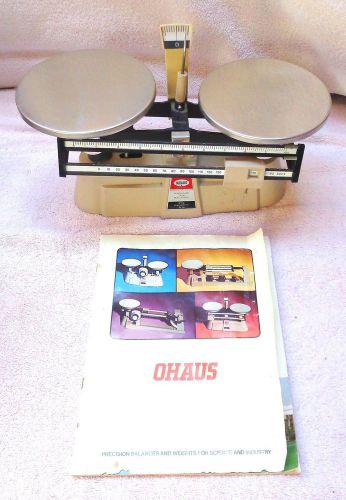 OHAUS HARVARD TRIP BALANCE MAGNETIC DAMPING SCALE MODEL 1550SD