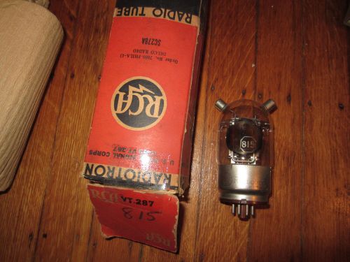 RCA Radiotron Type 815 tube - Hickok Tested