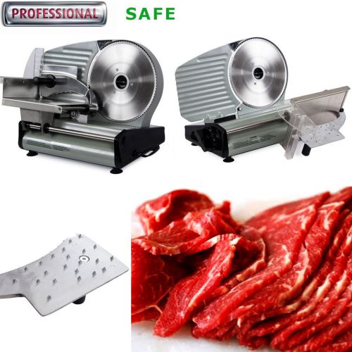 8.7&#034; meat slicer electric commercial blade deli restaurant cutter industrial new for sale