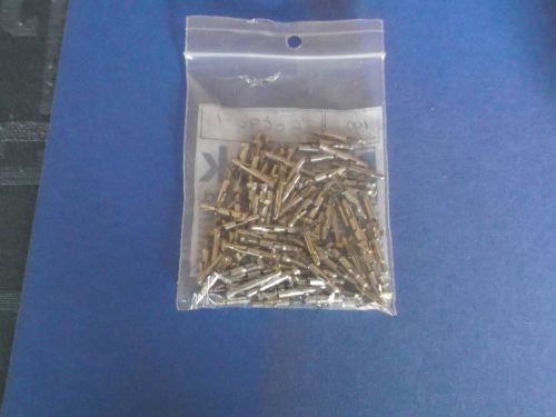 350690-1 AMP NEW - QTY 100 -  CONN PIN 18-24AWG TIN CRIMP