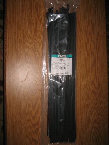 NEW Panduit PLT8LH-CO Pan-Ty Cable Tie Weather Resistant Nylon. 27 1/2&#034; 100 pcs