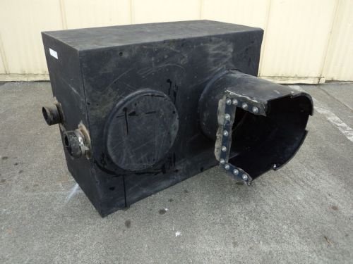 Heavy Duty Underground Water Tank 50 Gallon Black Fiberglass