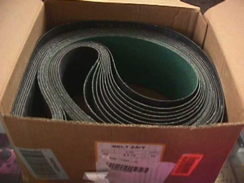 10 RESIN BOND 4&#034; x 72&#034; Z60 R205  Abrasive Sanding Belts