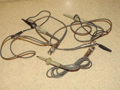 ^^  LOT OF THREE TEKTRONIX P6101A OSCILLOSCOPE   PROBES - (PB8)