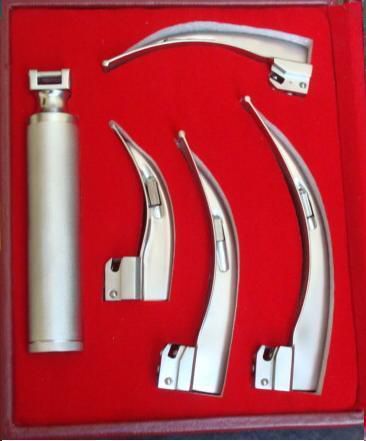 Wisconsin Laryngoscope Set EMT Veterinary Top Quality