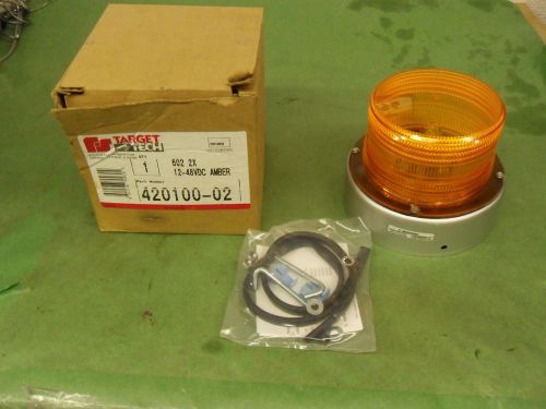 Federal Signal Target Tech Model 602 Amber Strobe  Beacon Light