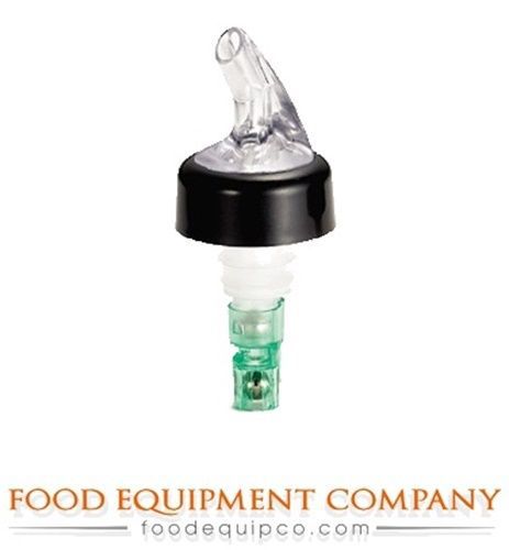 Tablecraft 4243a proper pour™ 3/4 oz. black collar clear spout green dip... for sale